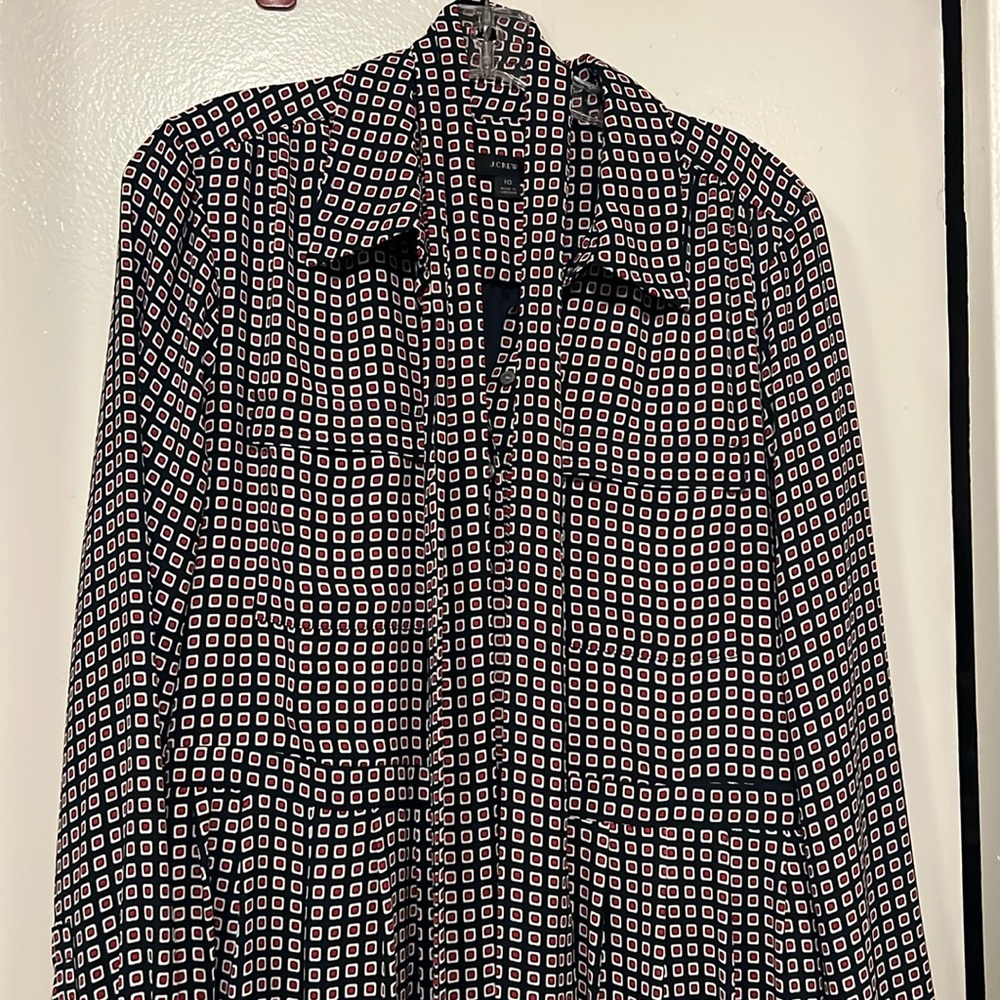 Beautiful J Crew polyester dress.  Never worn brand new!
